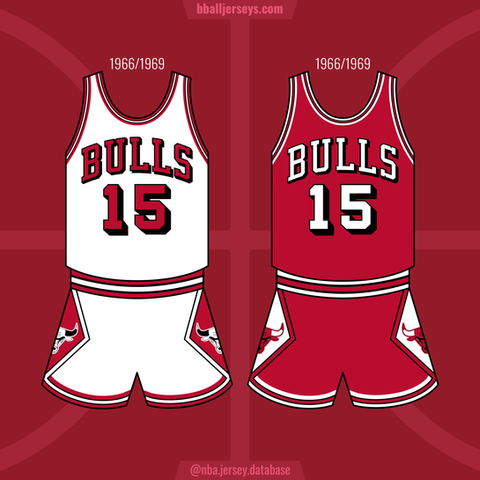 Bulls 01_Chicago Bulls 1966-1969 Jersey