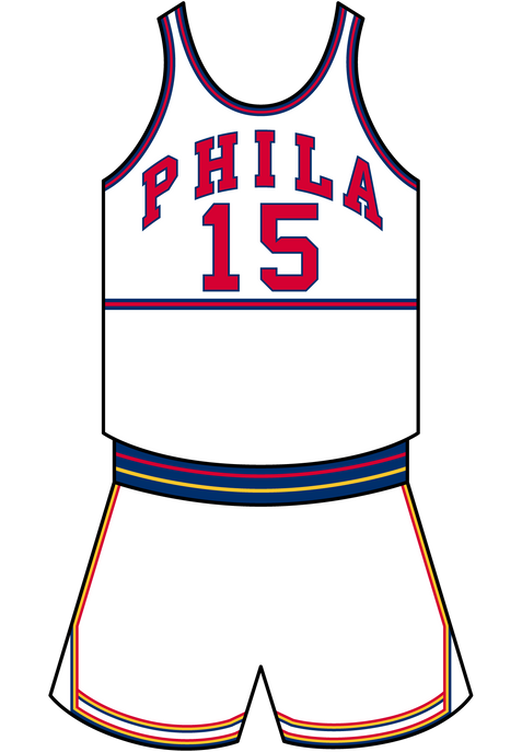 Philadelphia Warriors Jersey History