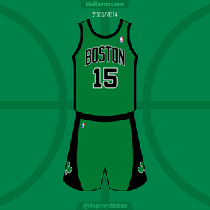 Boston Celtics 2005-2014 Alternate Jersey