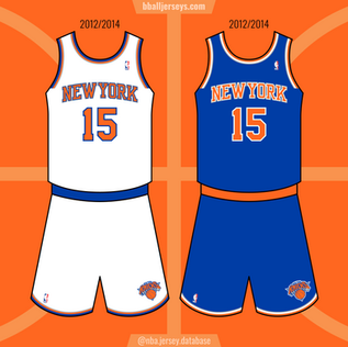 New York Knicks 2012-2014 Home and Road Jersey