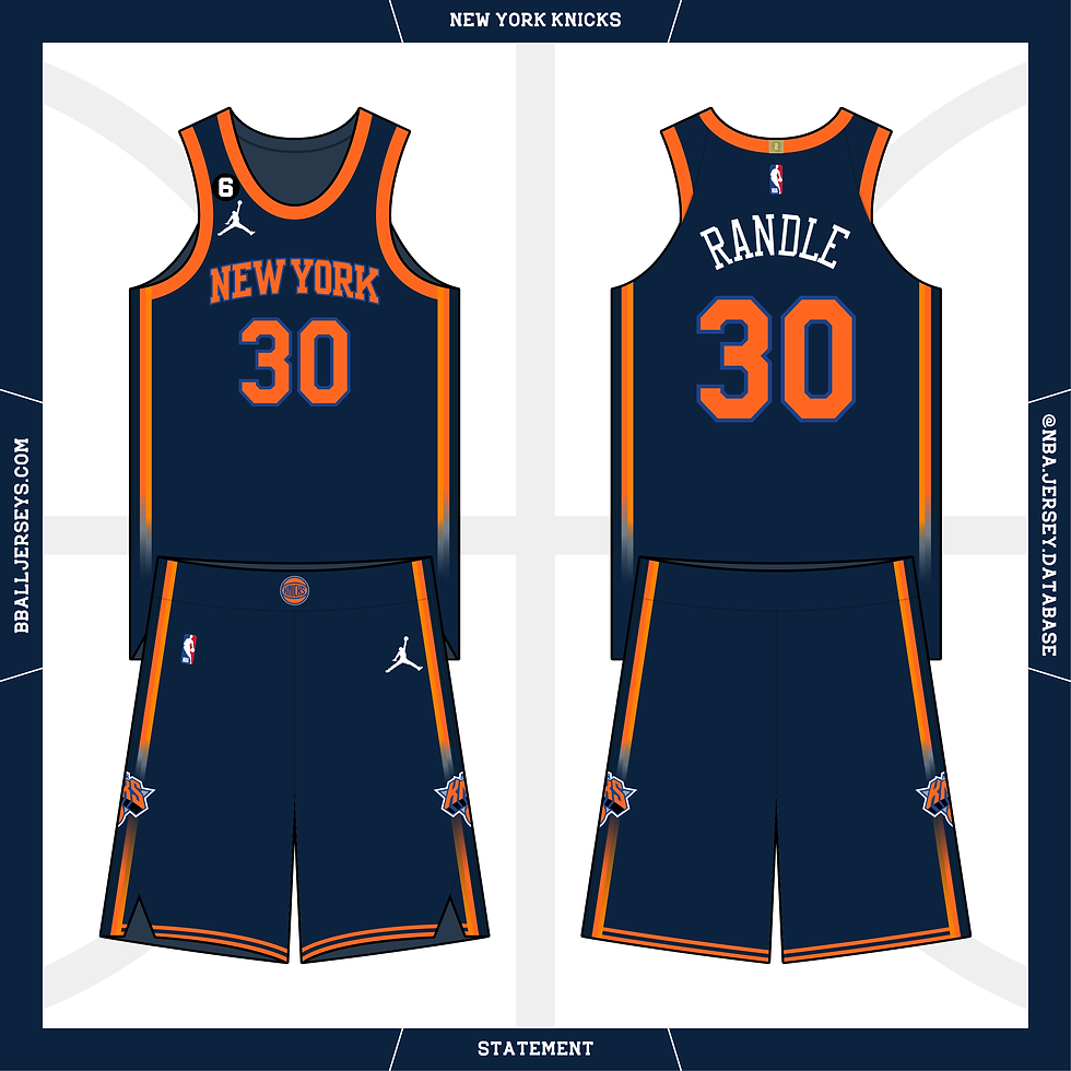 Worn by Julius Randle on February 18, 2023 for the NBA 3-Point Shootout.