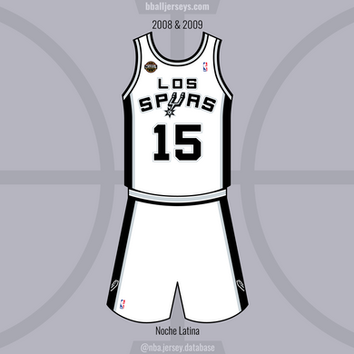 Spurs A01_San Antonio Spurs 2008-2009 Noche Latina