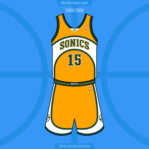 Thunder A01_O Seattle Supersonics 2006-2008