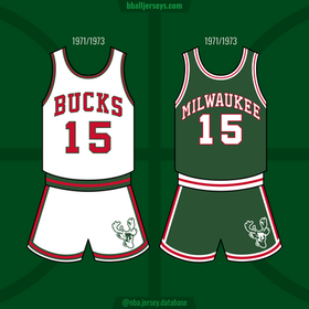 Milwaukee Bucks Basketball Jersey DB