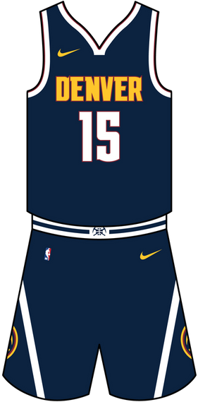 Denver Nuggets Jersey History