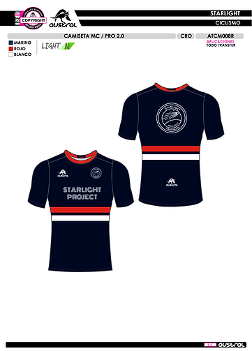 T-shirt running Homme - SP Austral.png