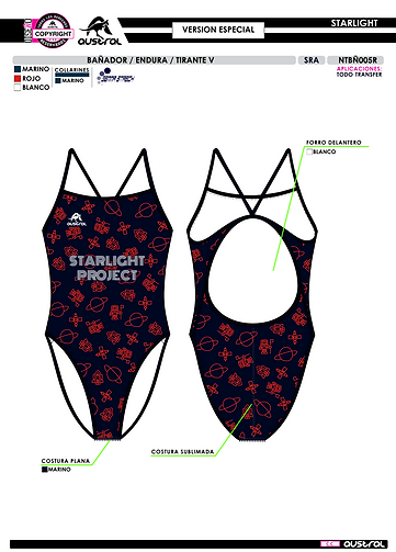 Maillot de bain Femme motifs - SP Austra