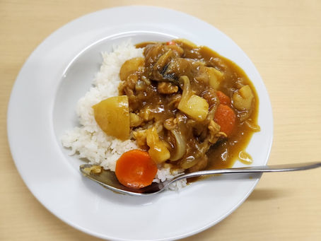 調理プログラムでカレーを作りました🍛