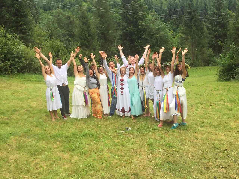 Тренинг в Карпатах 2017