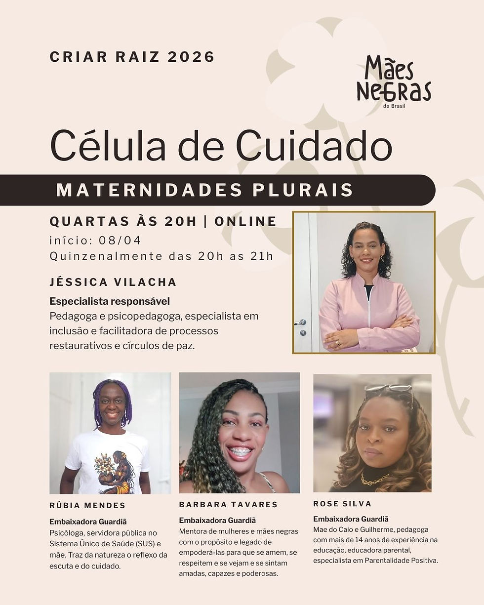 Célula de Cuidado - Maternidades Plurais