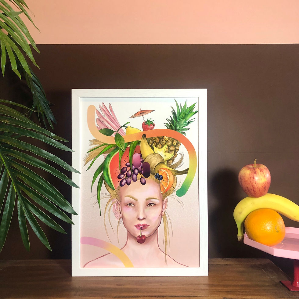 Thumbnail: Diedododa | Female Portraits A3 Prints