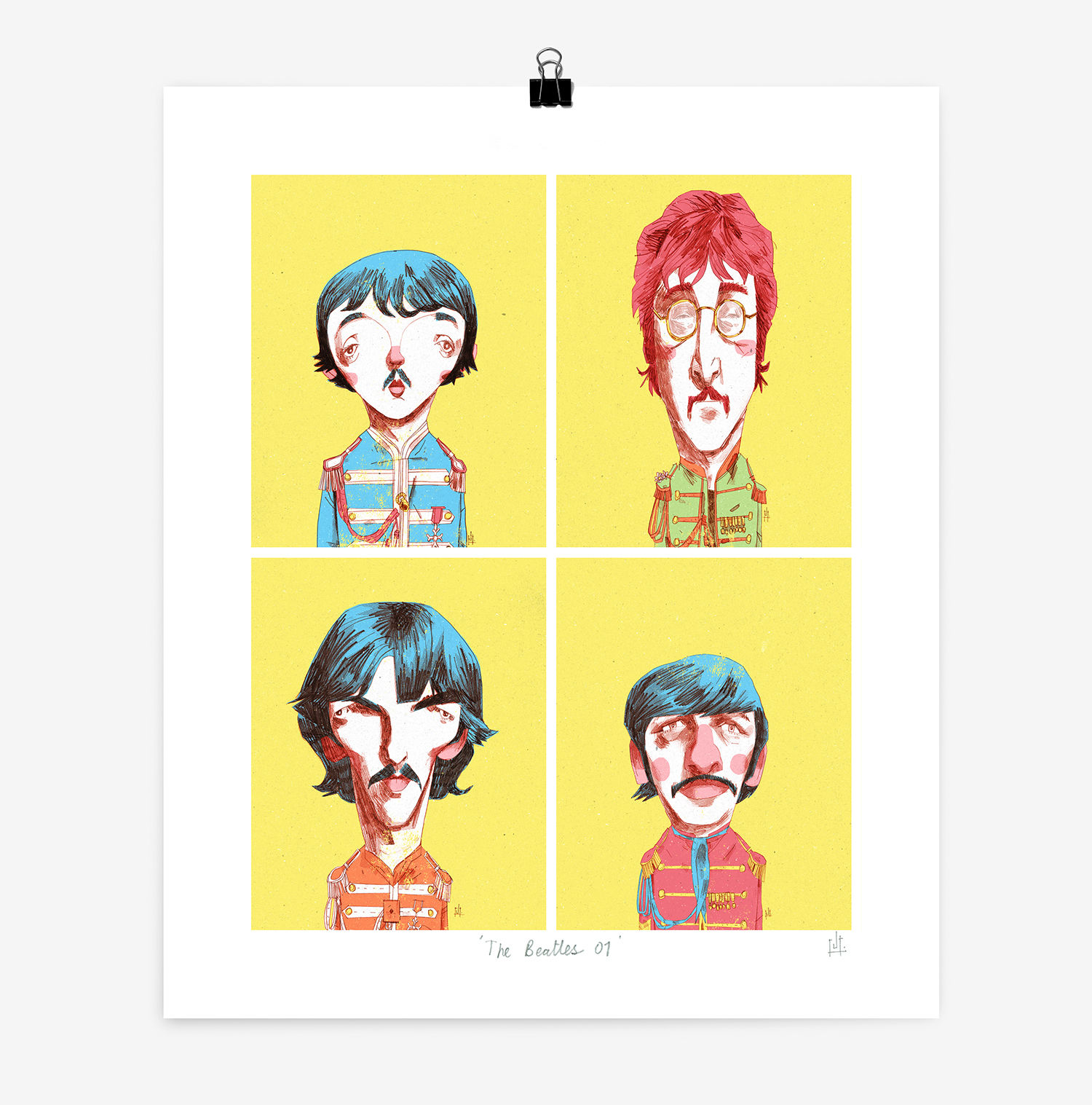 Alexander Jackson | The Beatles 01 Print