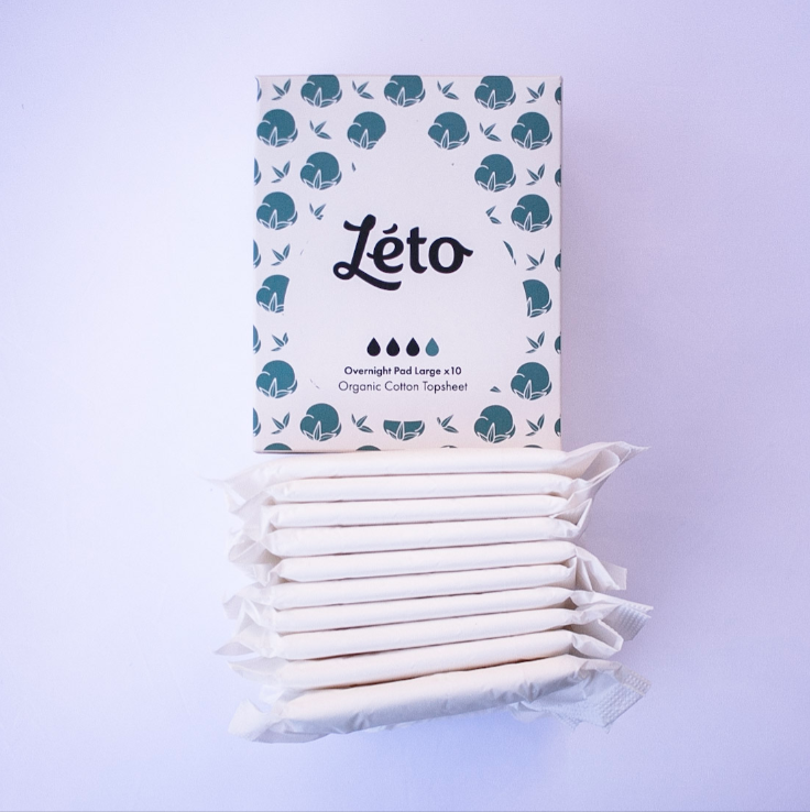 Thumbnail: Léto | Night Pad - Large - Certified Organic Cotton Topsheet (2 x Boxes of 10)