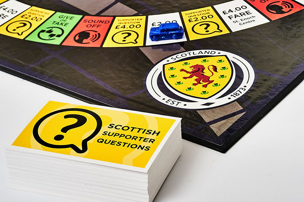 Thumbnail: Taxi Board Game | Scottish Football Taxi Board Game