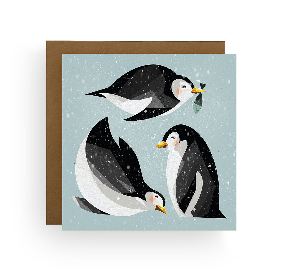 Thumbnail: Harriet Julia Art | Animal Card Bundle (Pack of 4 or 8)