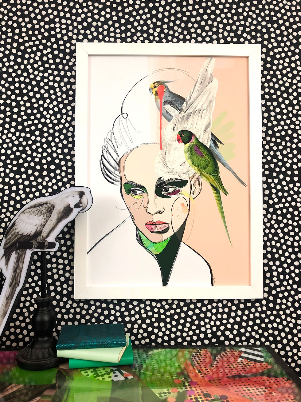 Thumbnail: Diedododa | Female Portraits A3 Prints