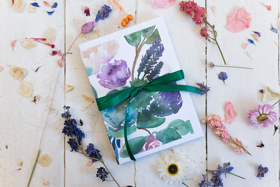 Thumbnail: Sarah Leask | Blank Floral Greetings Cards