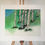 Thumbnail: Emer Beattie Art | Summer Birch Trees Limited Edition Giclée Print