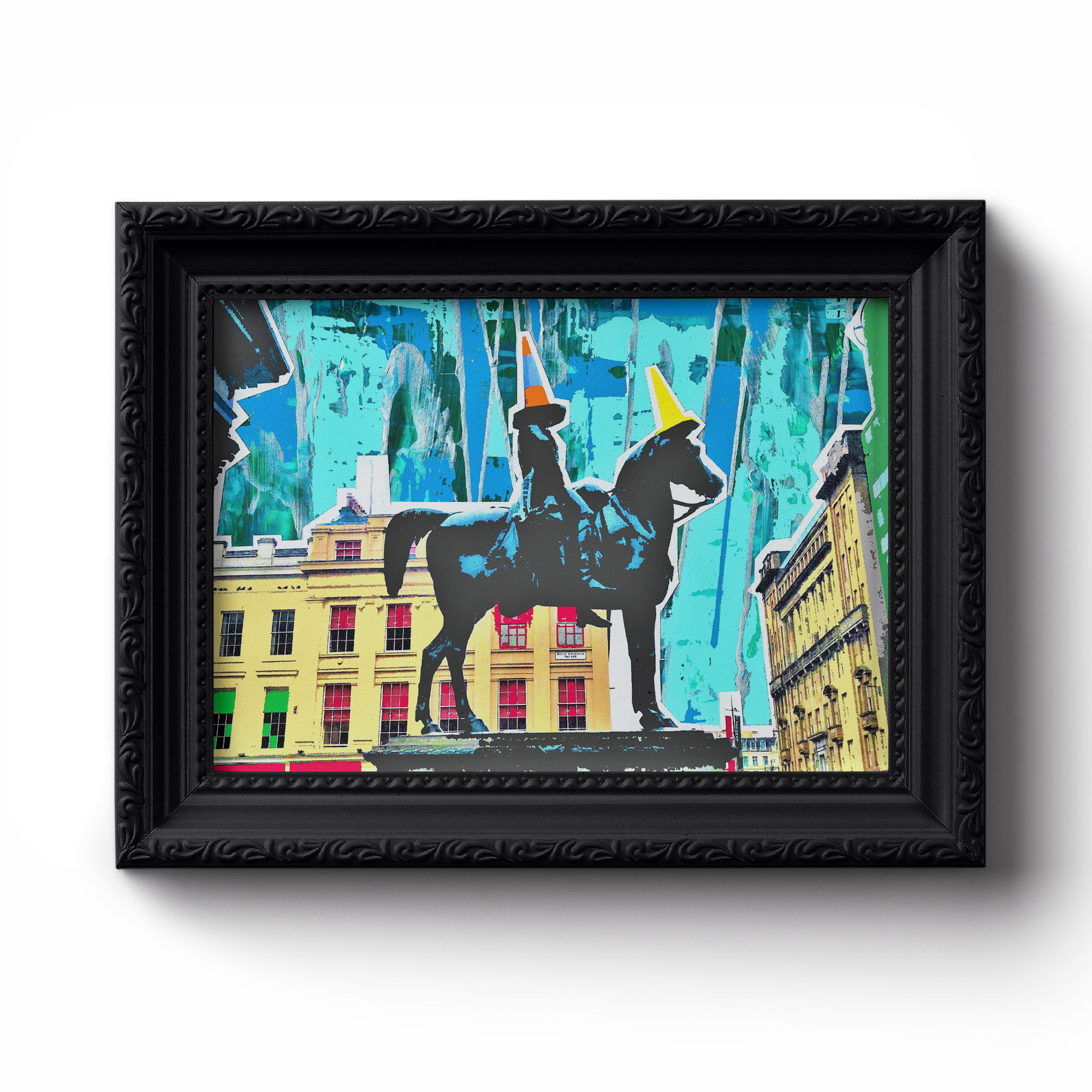 Paints Pylons | Duke of Wellington Statue, Glasgow