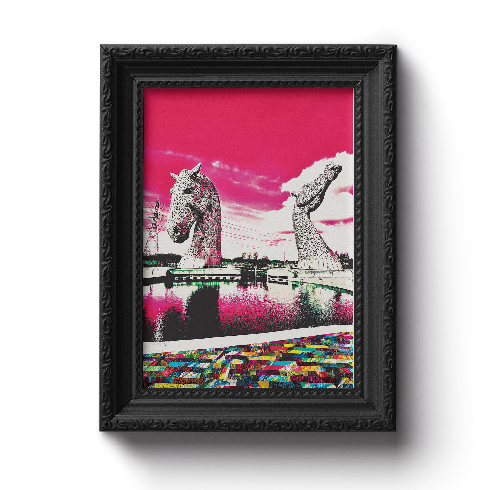 Paints Pylons | The Kelpies Print