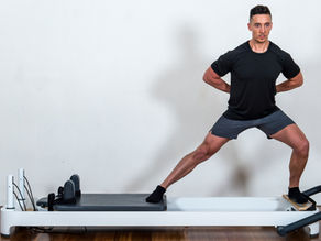 Man Doing Pilates in Bondi Studio