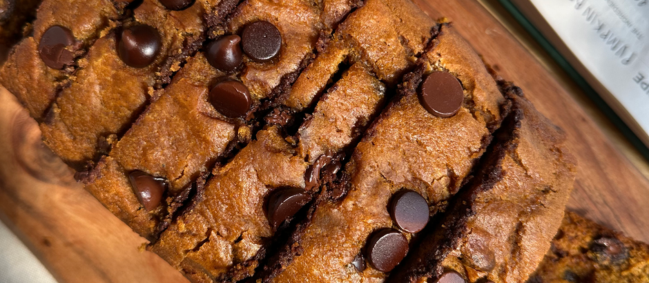 Pumpkin Chocolate Chip Bread 🎃🍫