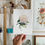 Thumbnail: Original Garden Rose Watercolor Painting