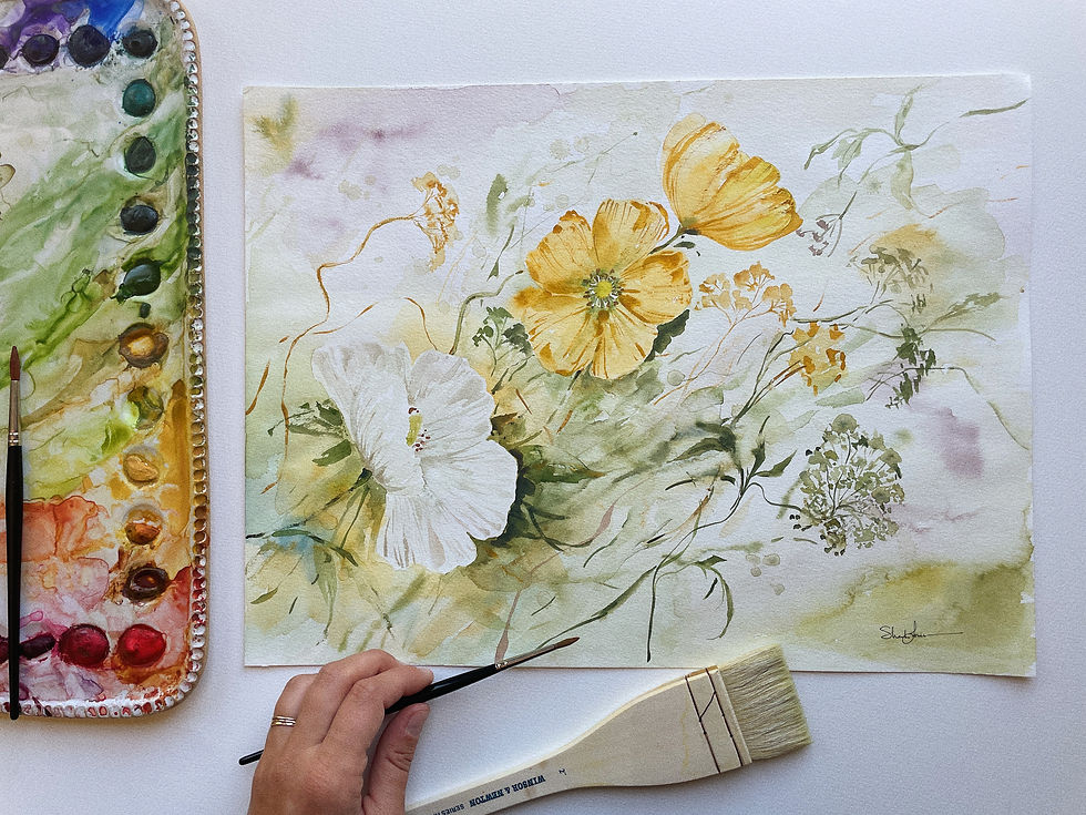 "Gently Persevering" 16x12