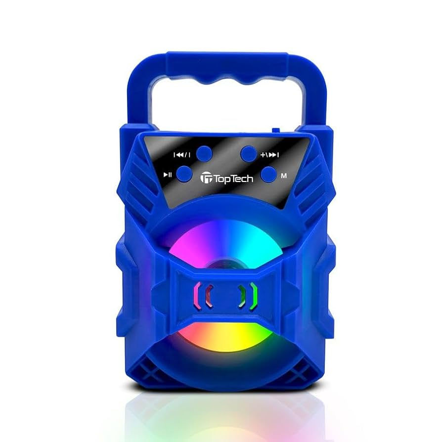 Thumbnail: TOPTECH Blade-4 400W Portable Rechargeable Mini Speaker with Colorful Lights & F