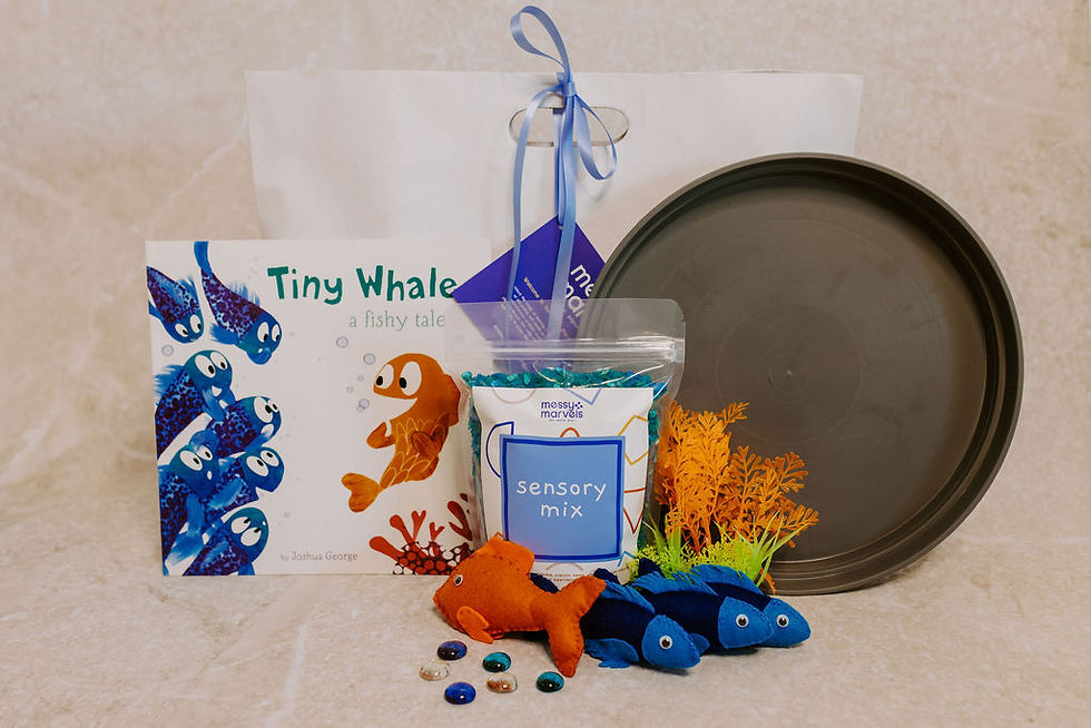 Tiny Whale Read and Play Kits