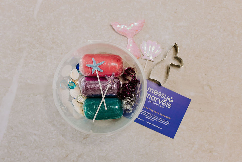 Mermaid Playdough Kit
