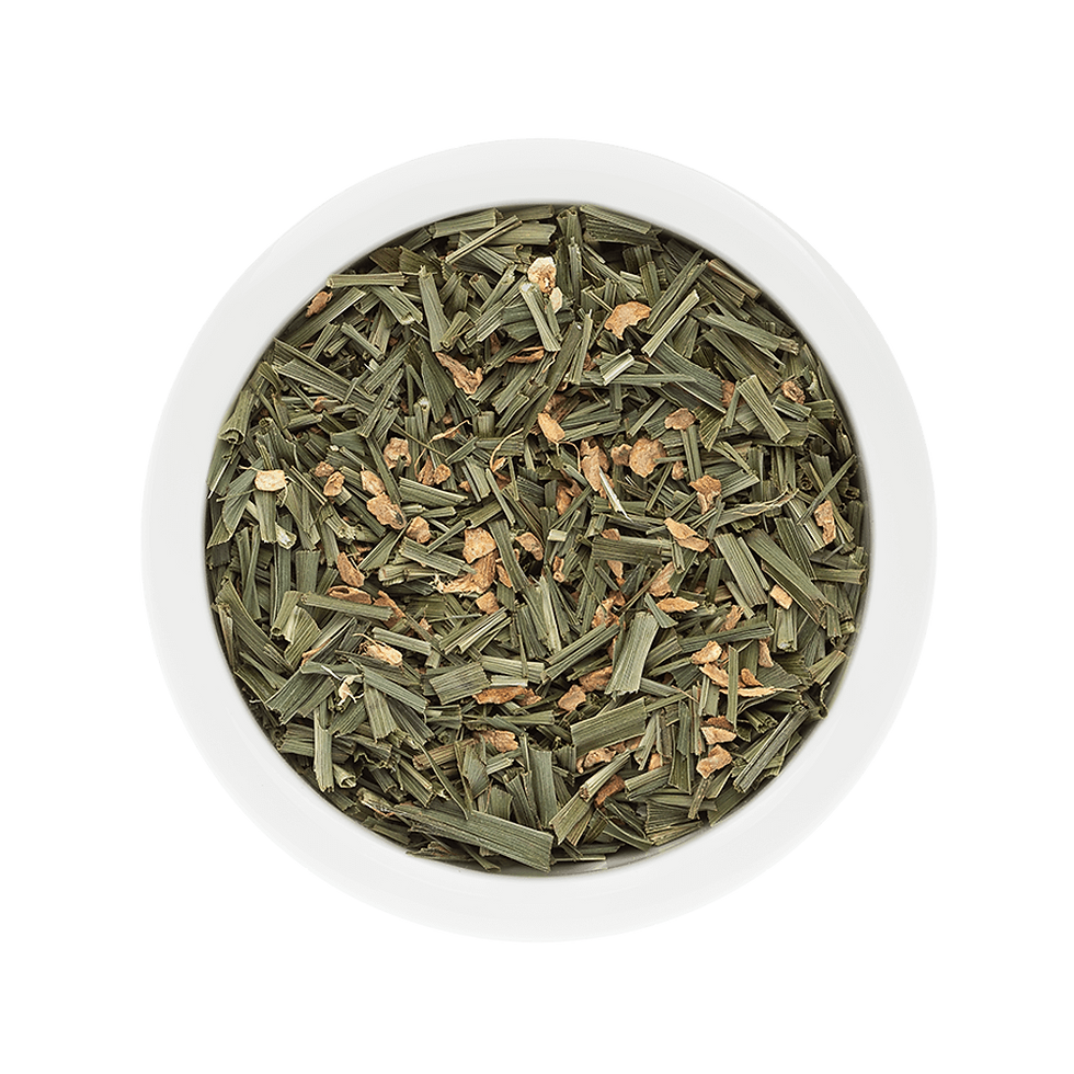 Lemongrass and Ginger – close-up view