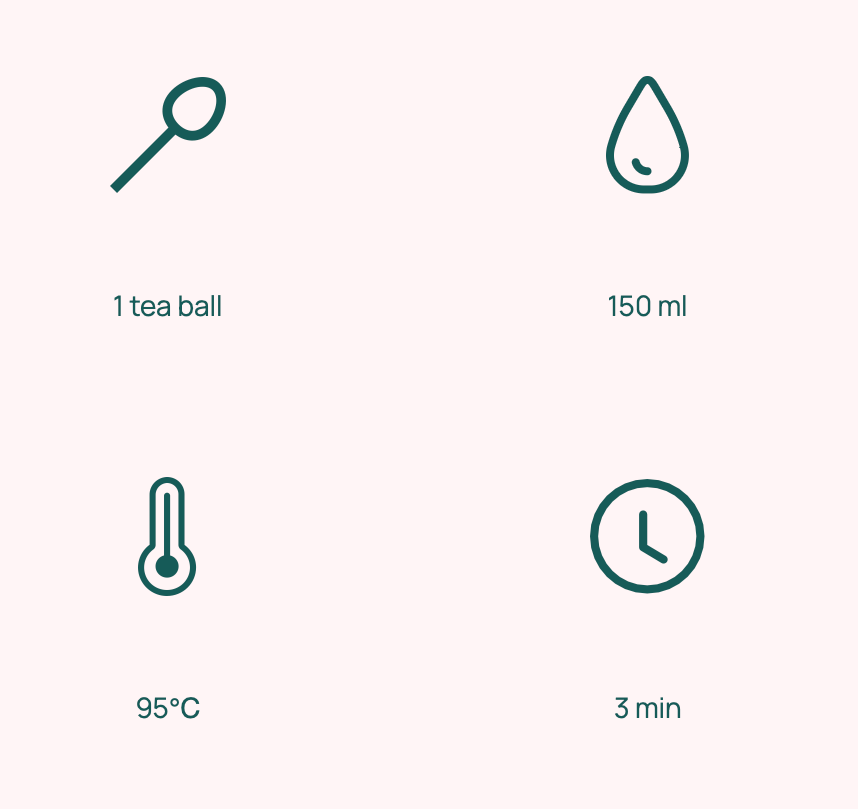 Миниатюра: Vanilla Gems – tea brewing process