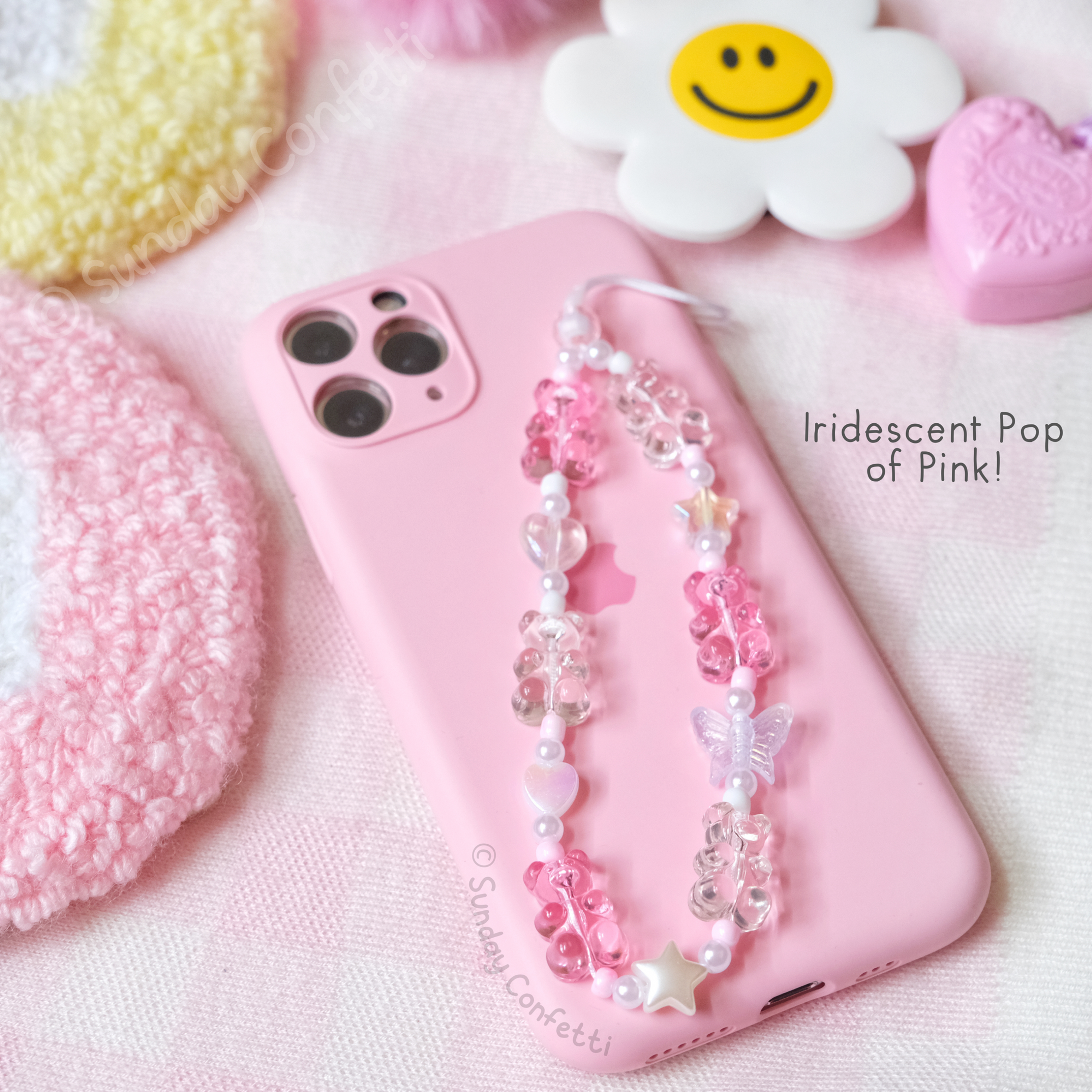 Iridescent Pop of Pink!