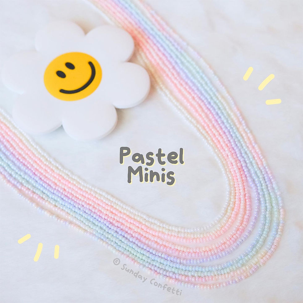 Thumbnail: Pastel Minis mask chain 