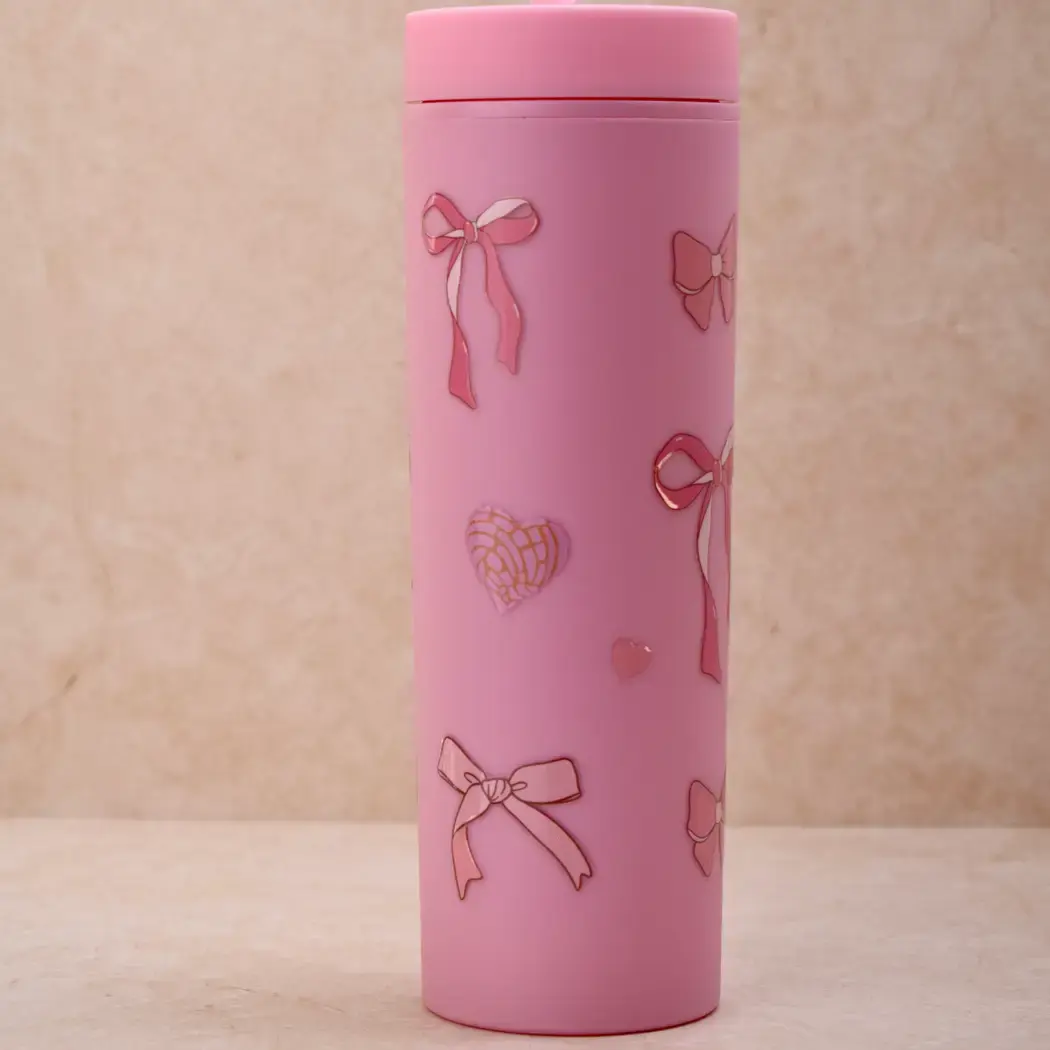 Gobelet nœuds roses