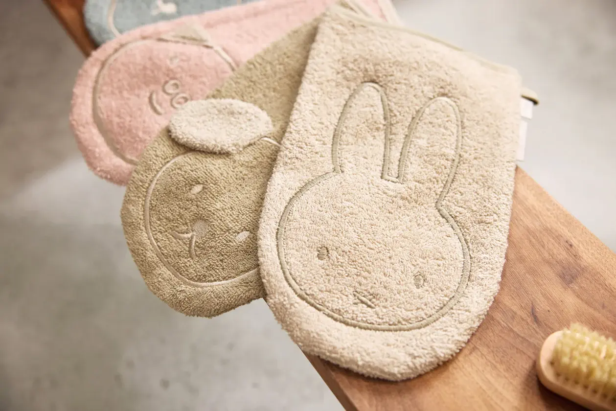 Gant de toilette éponge Miffy