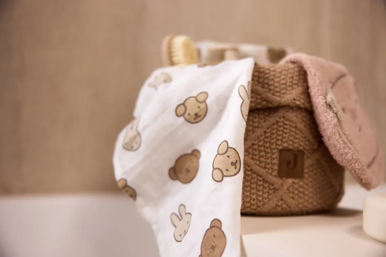 Lange Gaze de Coton Large 115x115cm - Miffy and Friends - 2 Unités