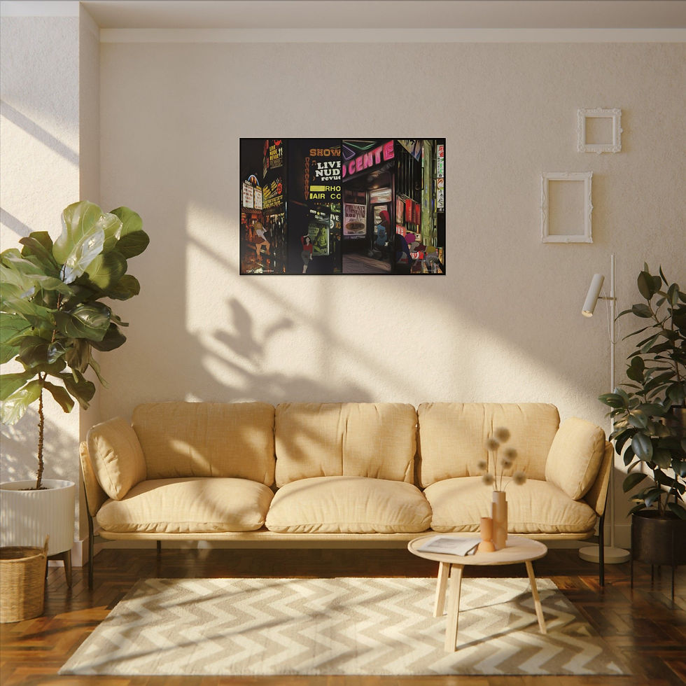Thumbnail: Art Inspired by Donna Summer, Bad Girls (Canvas)