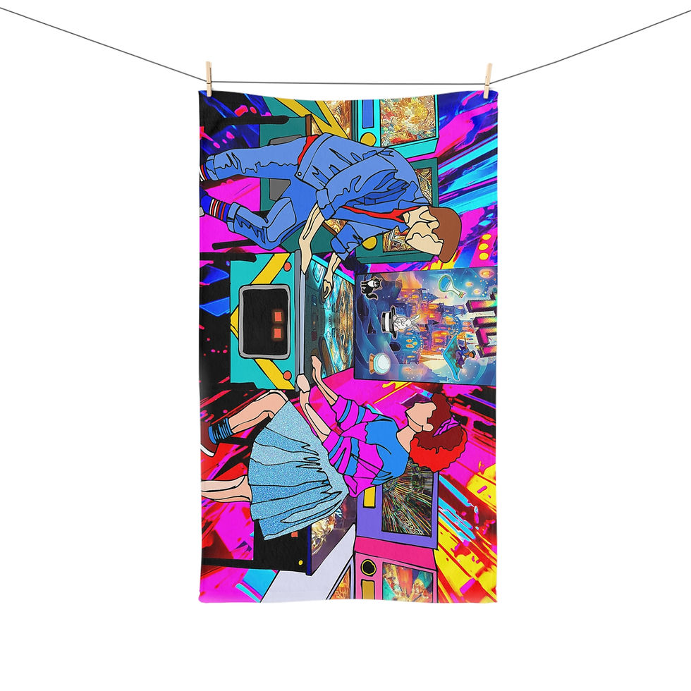 Thumbnail: Art Inspired by Teena Marie, It Must Be Magic (Hand Towel)