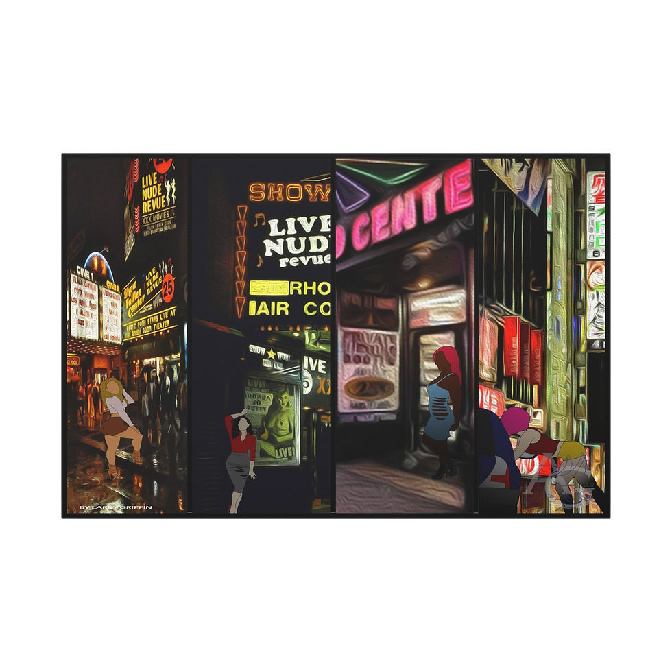 Thumbnail: Art Inspired by Donna Summer, Bad Girls (Canvas)