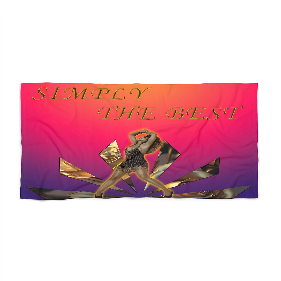 Queen of Rock & Roll, The Best (Beach Towel)