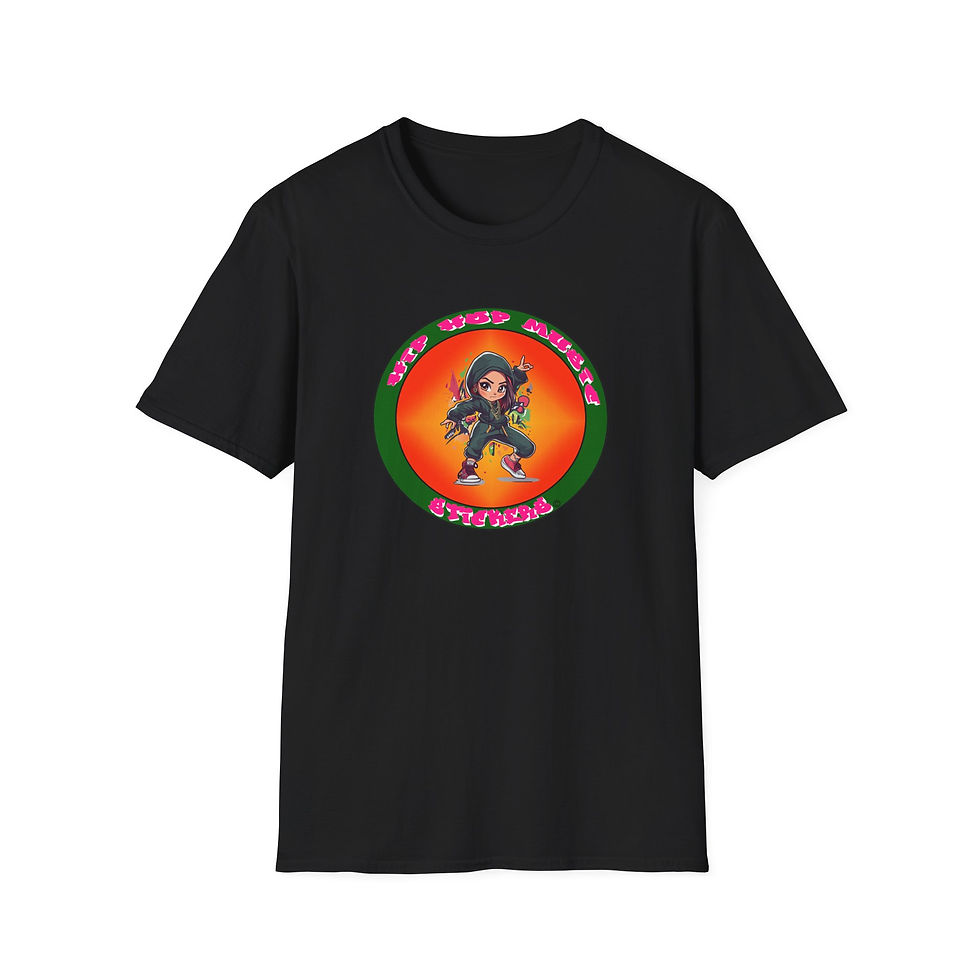 Thumbnail: HIP HOP Music Stickers 009 (T-Shirt)