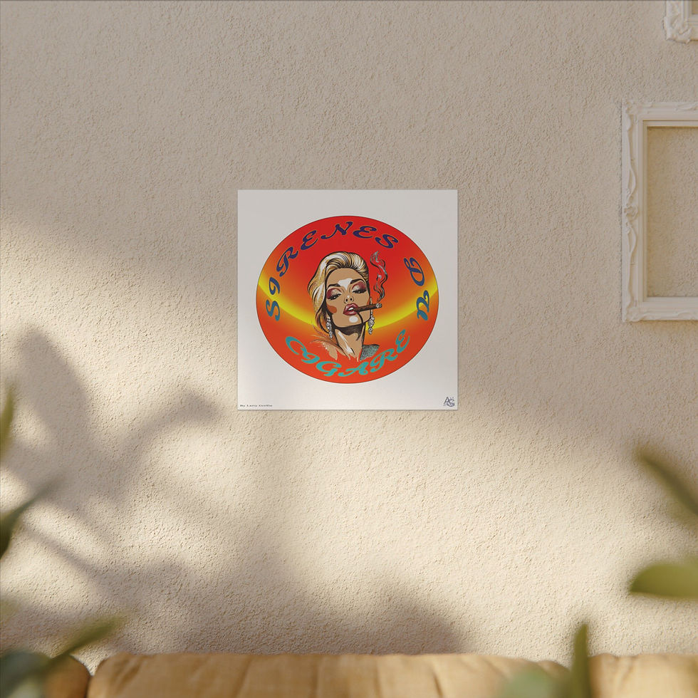 Thumbnail: Sirenes du Cigare Latina 001 (Canvas)