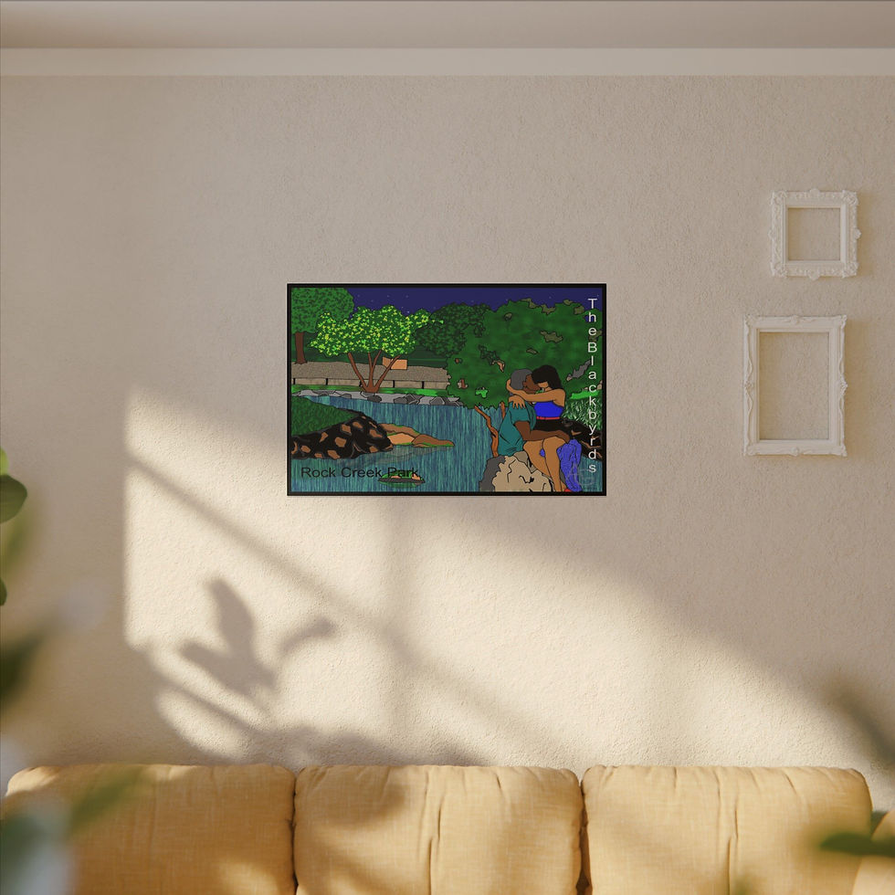 Thumbnail: Art Inspired by The Blackbyrds, Rock Creek Park (Canvas)