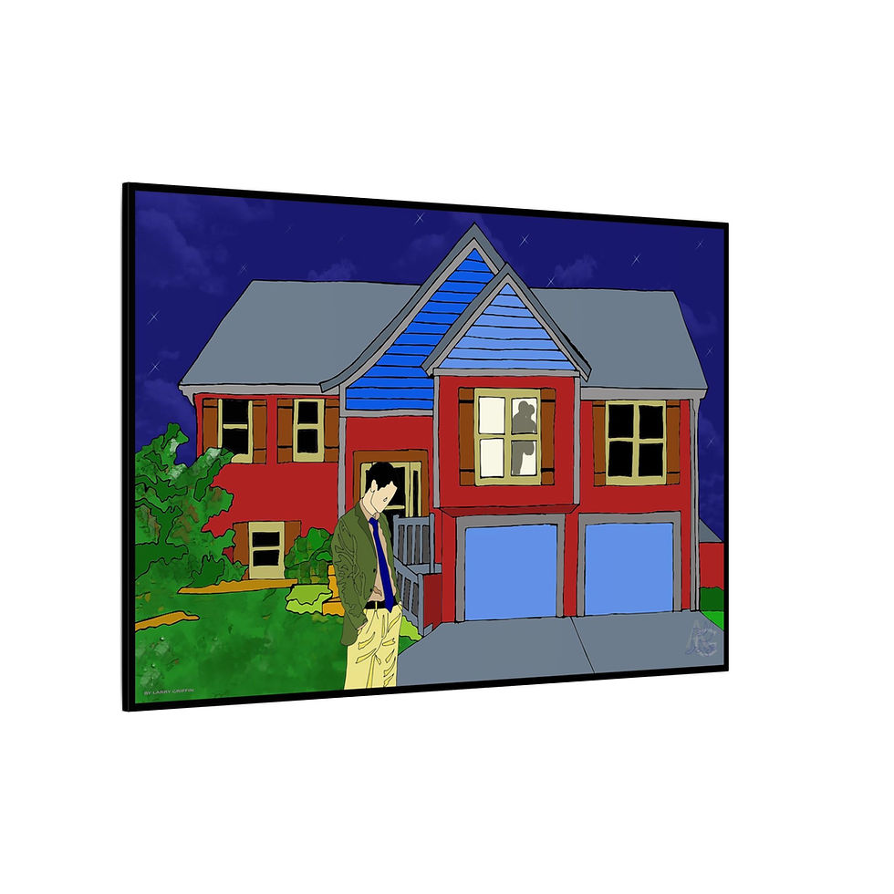Thumbnail: Art Inspired by Luther Vandross, Are You There (Canvas)