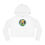 Thumbnail: House Head Music Stickers Israel/Palestine Peace (Cropped Hooded Sweatshirt)