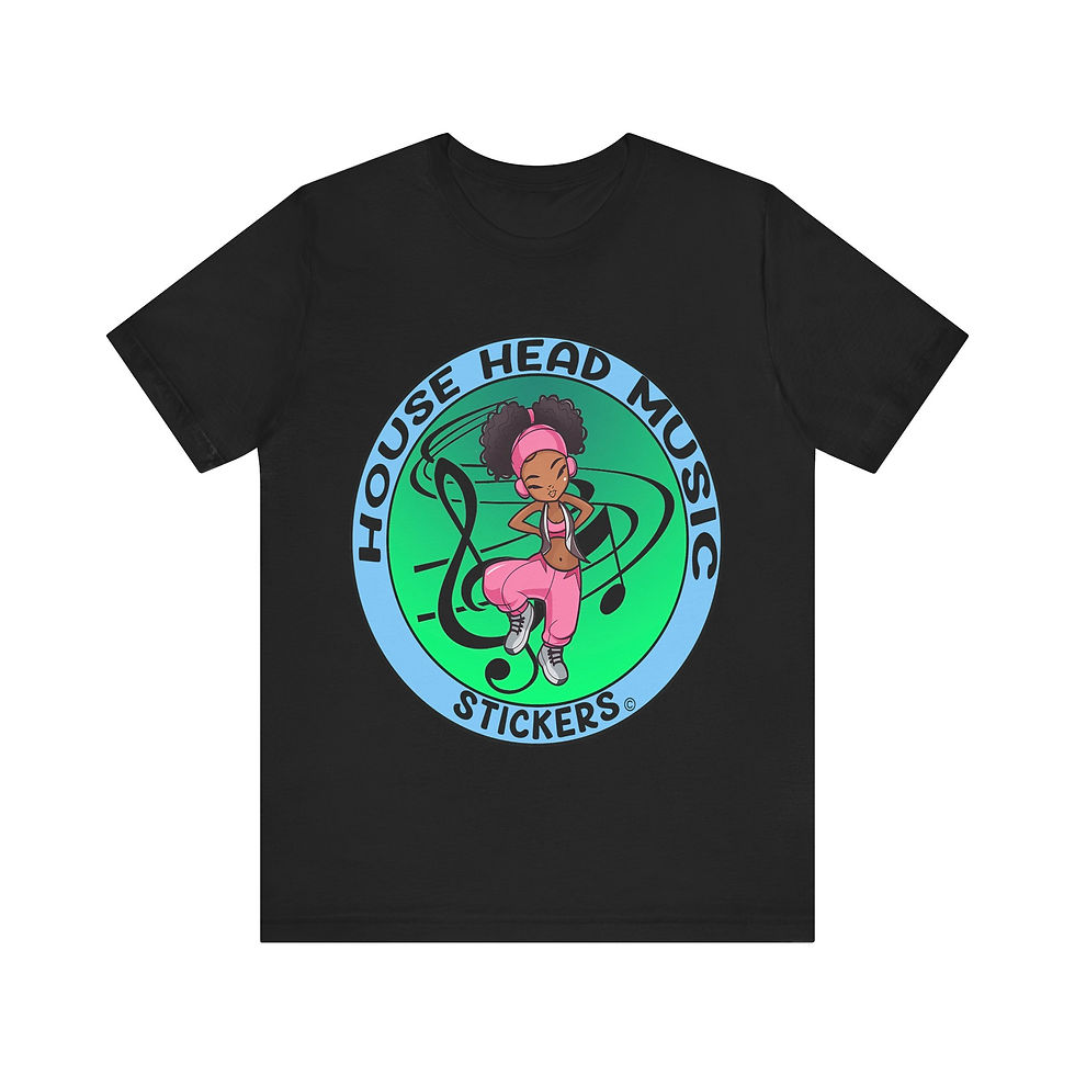 Thumbnail: House Head Music Stickers Dancer 001 (T shirt)