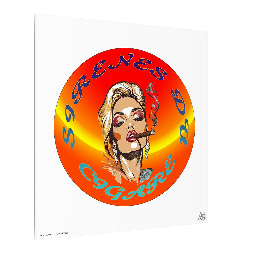 Thumbnail: Sirenes du Cigare Latina 001 (Canvas)