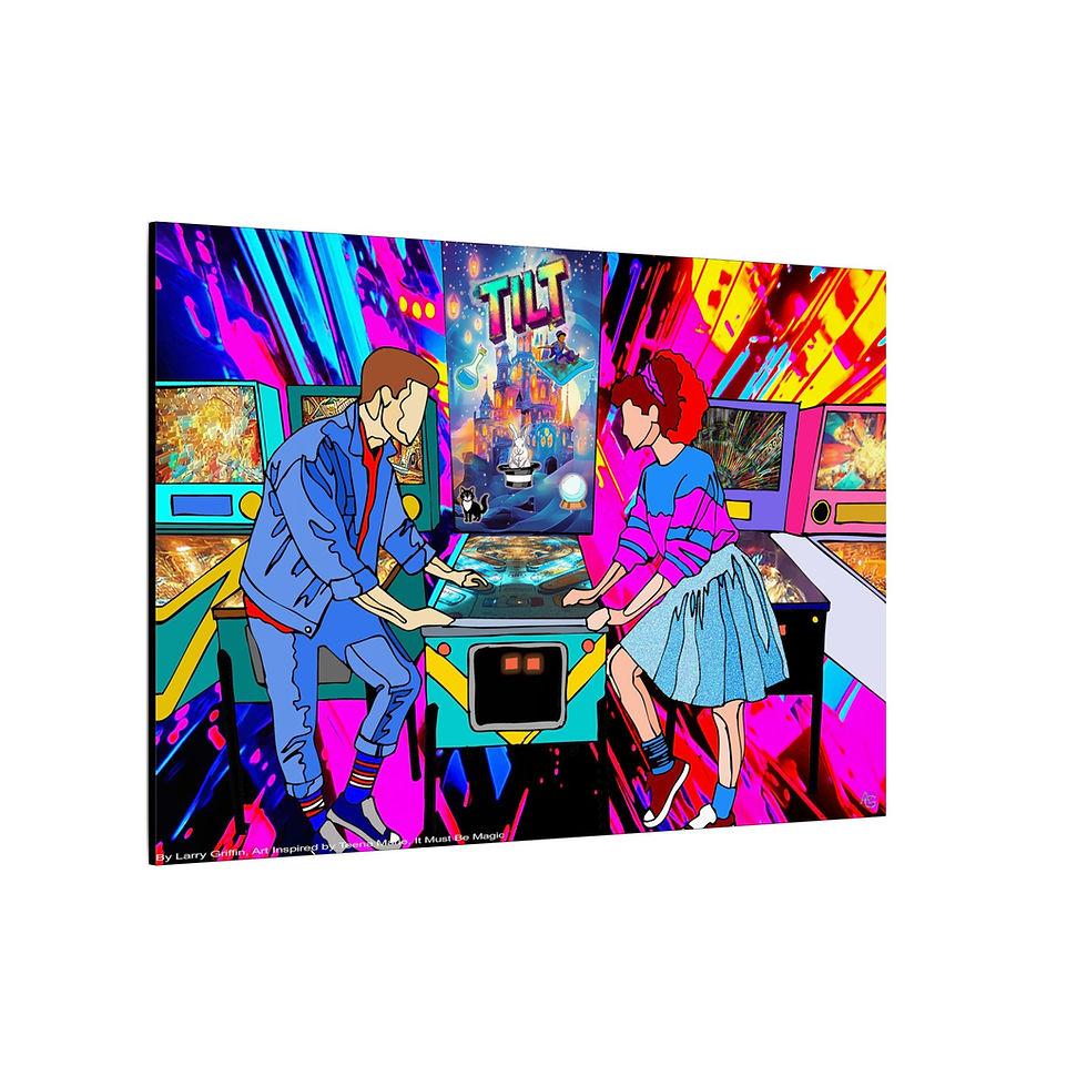 Thumbnail: Art Inspired by Teena Marie, It Must Be Magic (Canvas)